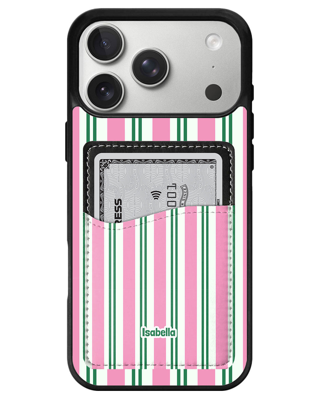 iPhone Phone Wallet Case - Candy lines
