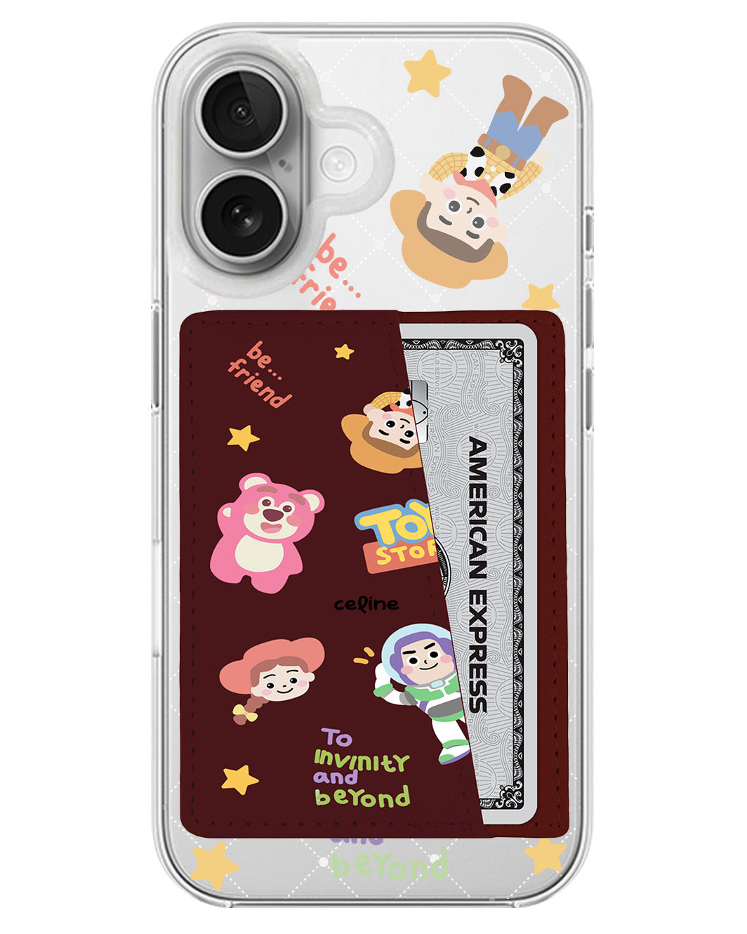 iPhone Leather Wallet Case - Toy Story 1