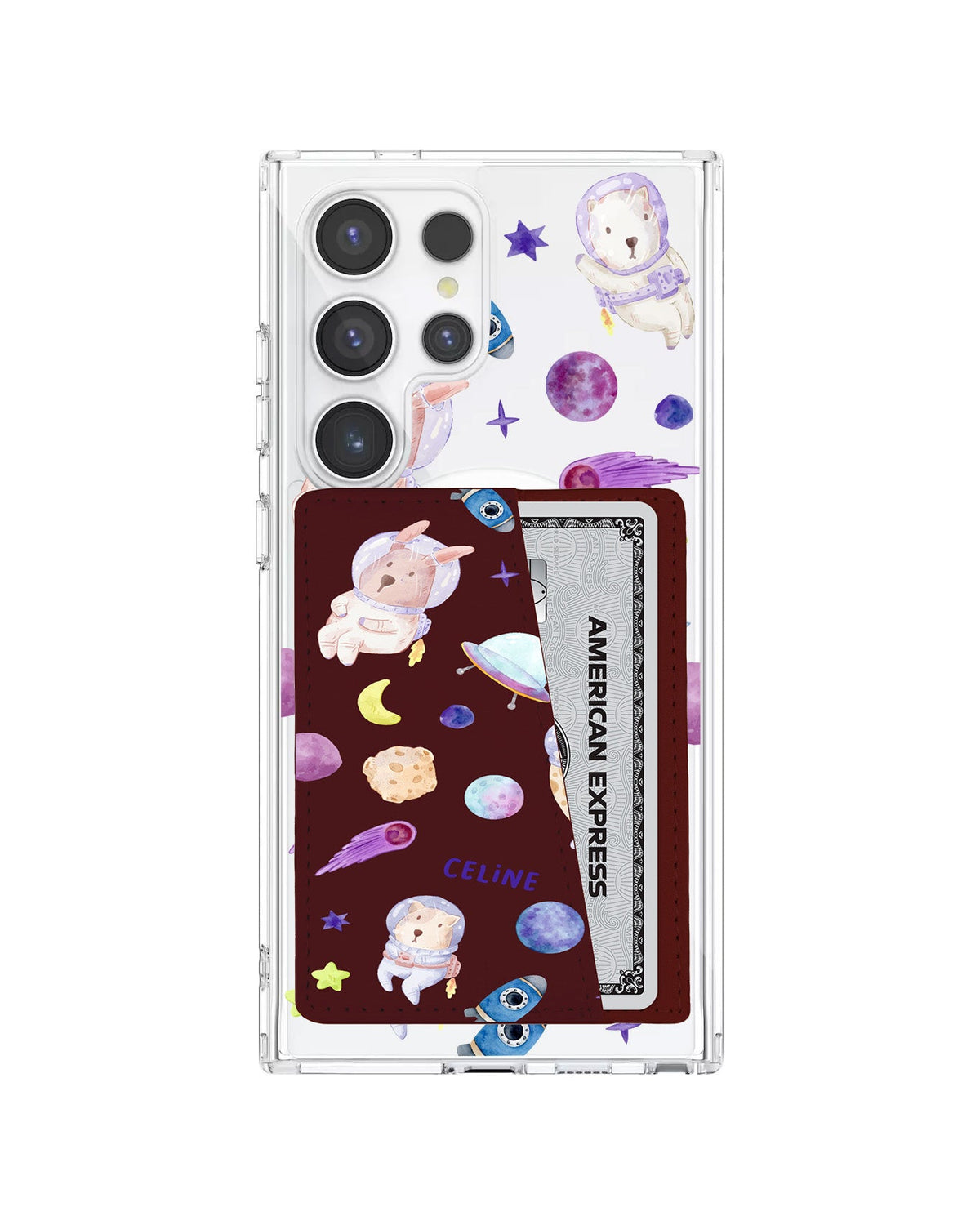 Android Leather Wallet Case - Animal Planet