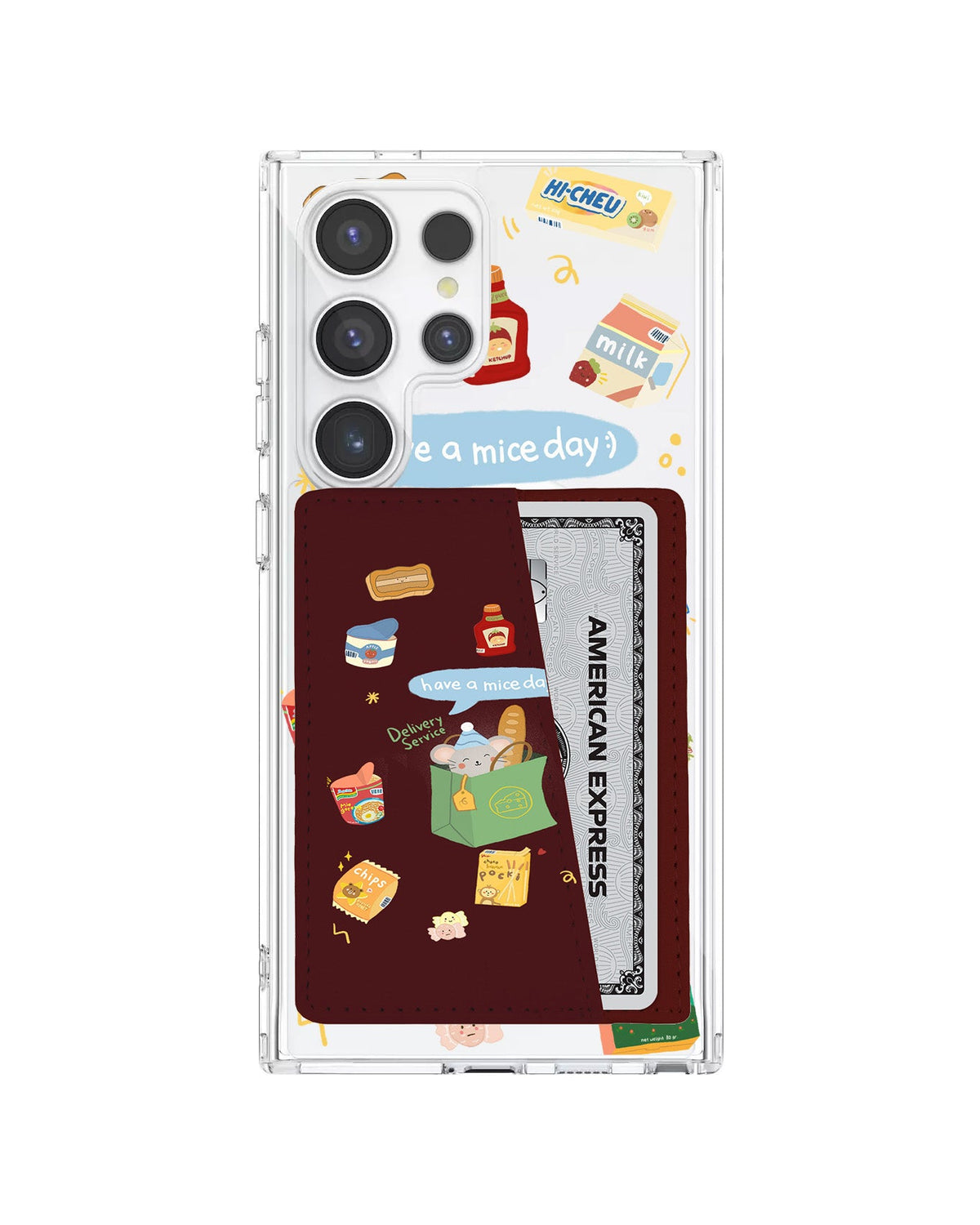 Android Leather Wallet Case - Have A Mice Day