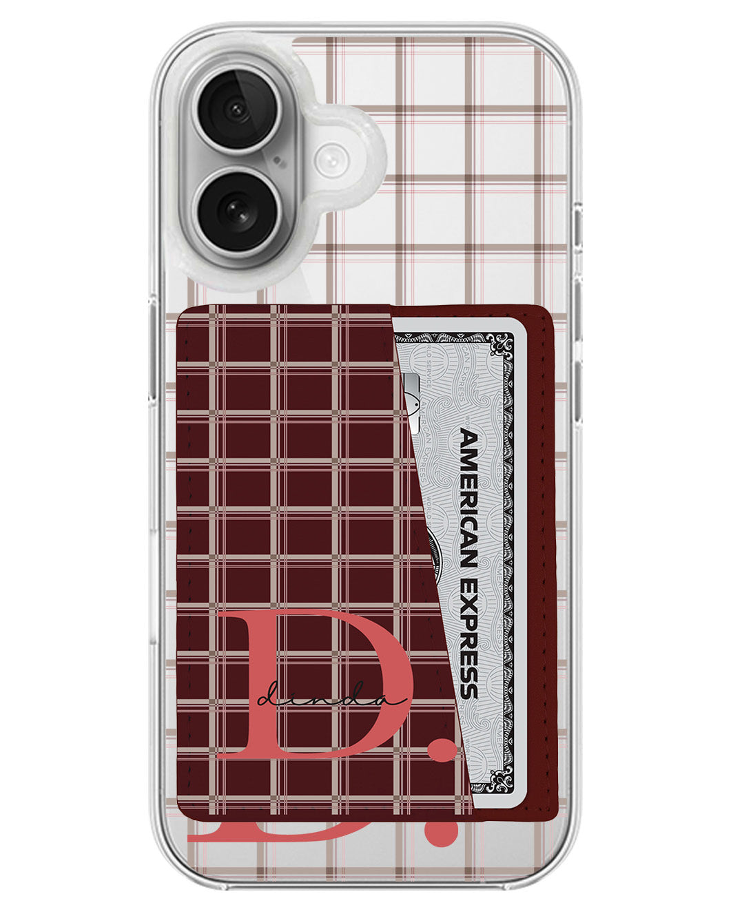 iPhone Leather Wallet Case - Soft Academia