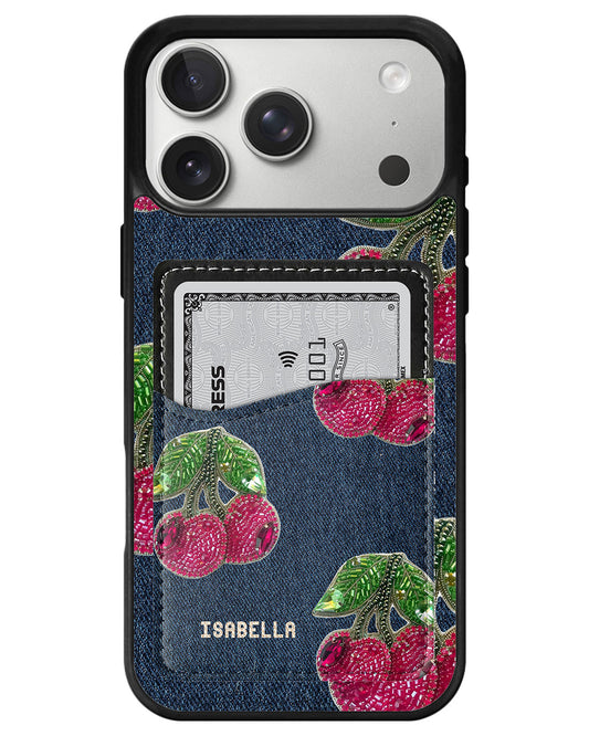 iPhone Phone Wallet Case - Sweet stitch