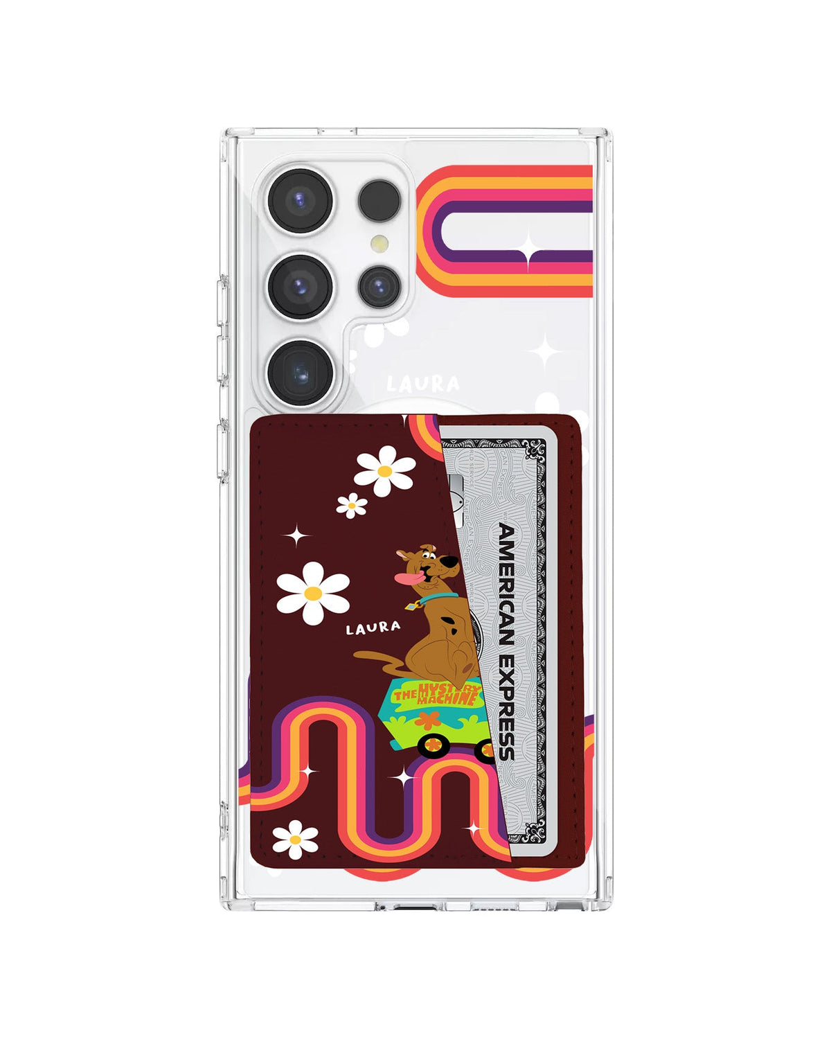 Android Leather Wallet Case - The Mystery Machine