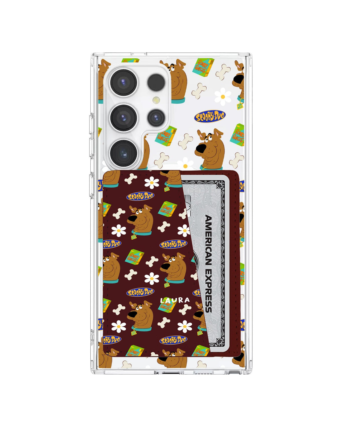 Android Leather Wallet Case - Scooby Doo