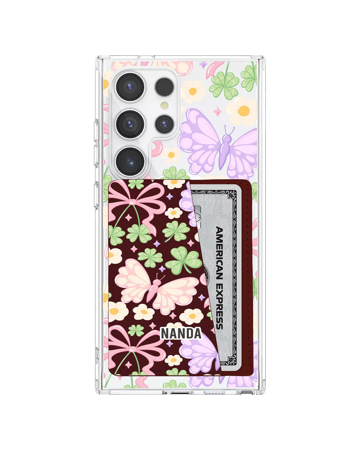 Android Leather Wallet Case - Spring Waltz