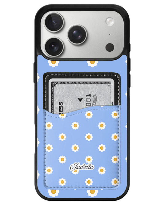 iPhone Phone Wallet Case - Spring Dots