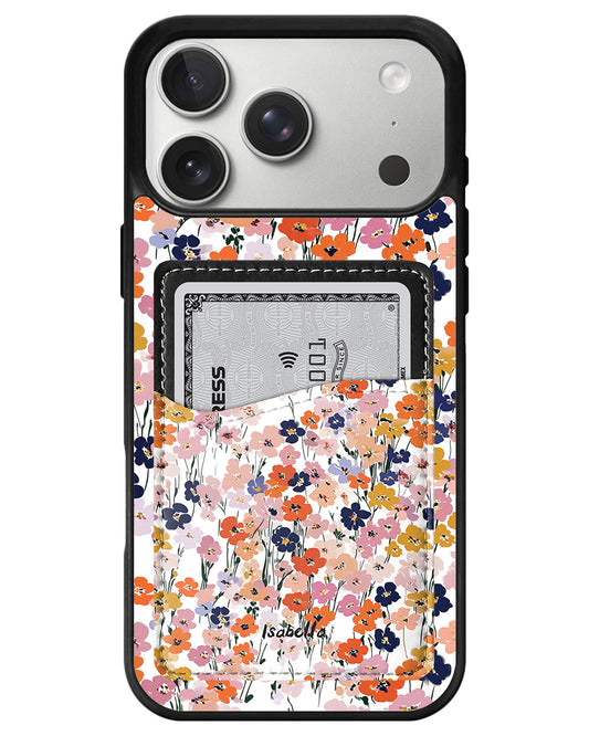 iPhone Phone Wallet Case - Sunset meadow