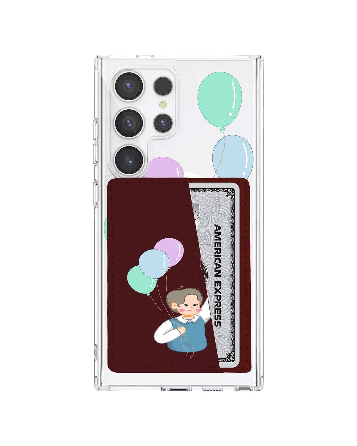 Android Leather Wallet Case - Ted