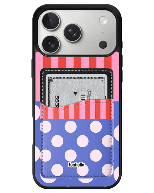 iPhone Phone Wallet Case - Cherry fizz