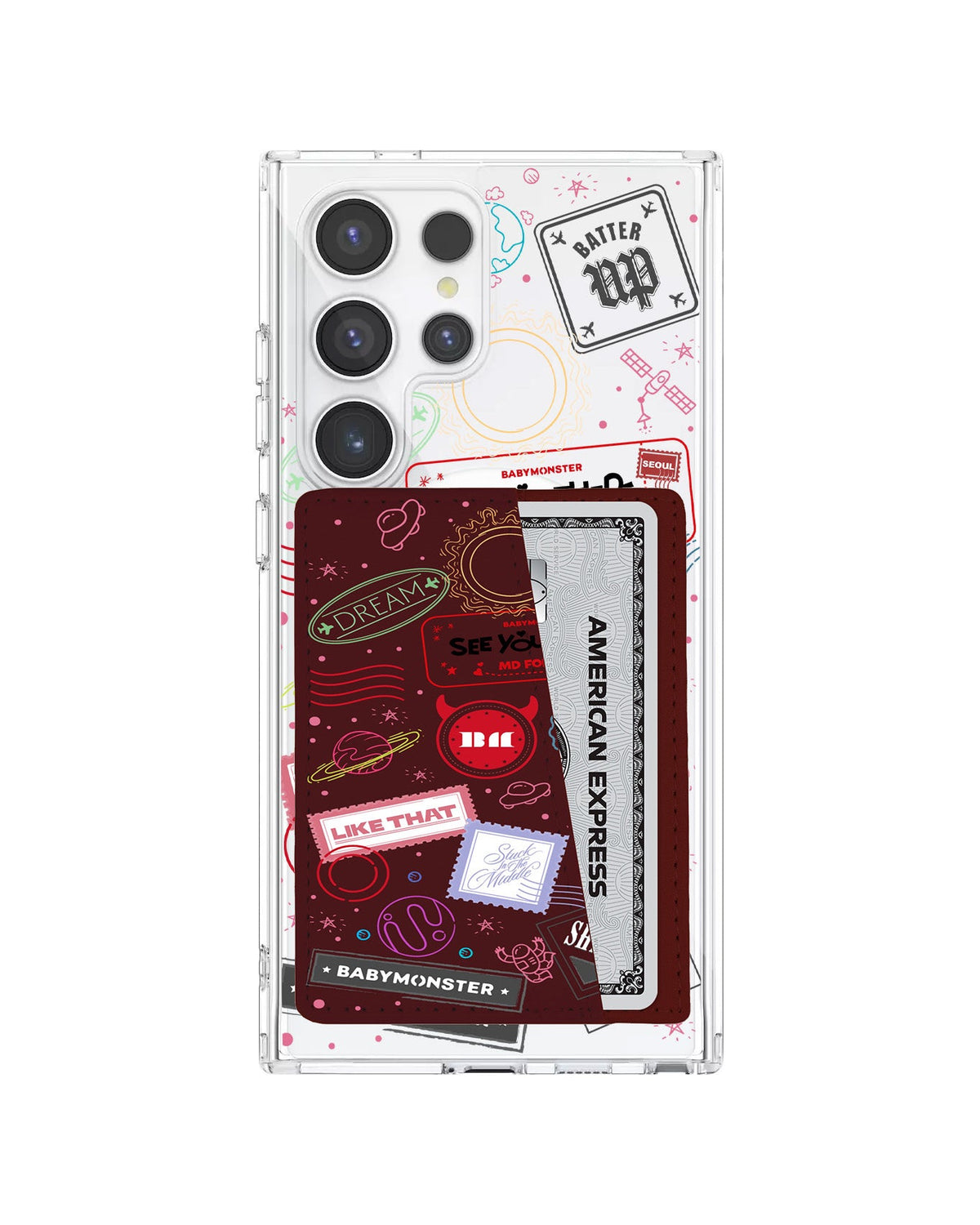 Android Leather Wallet Case - Babymon 2