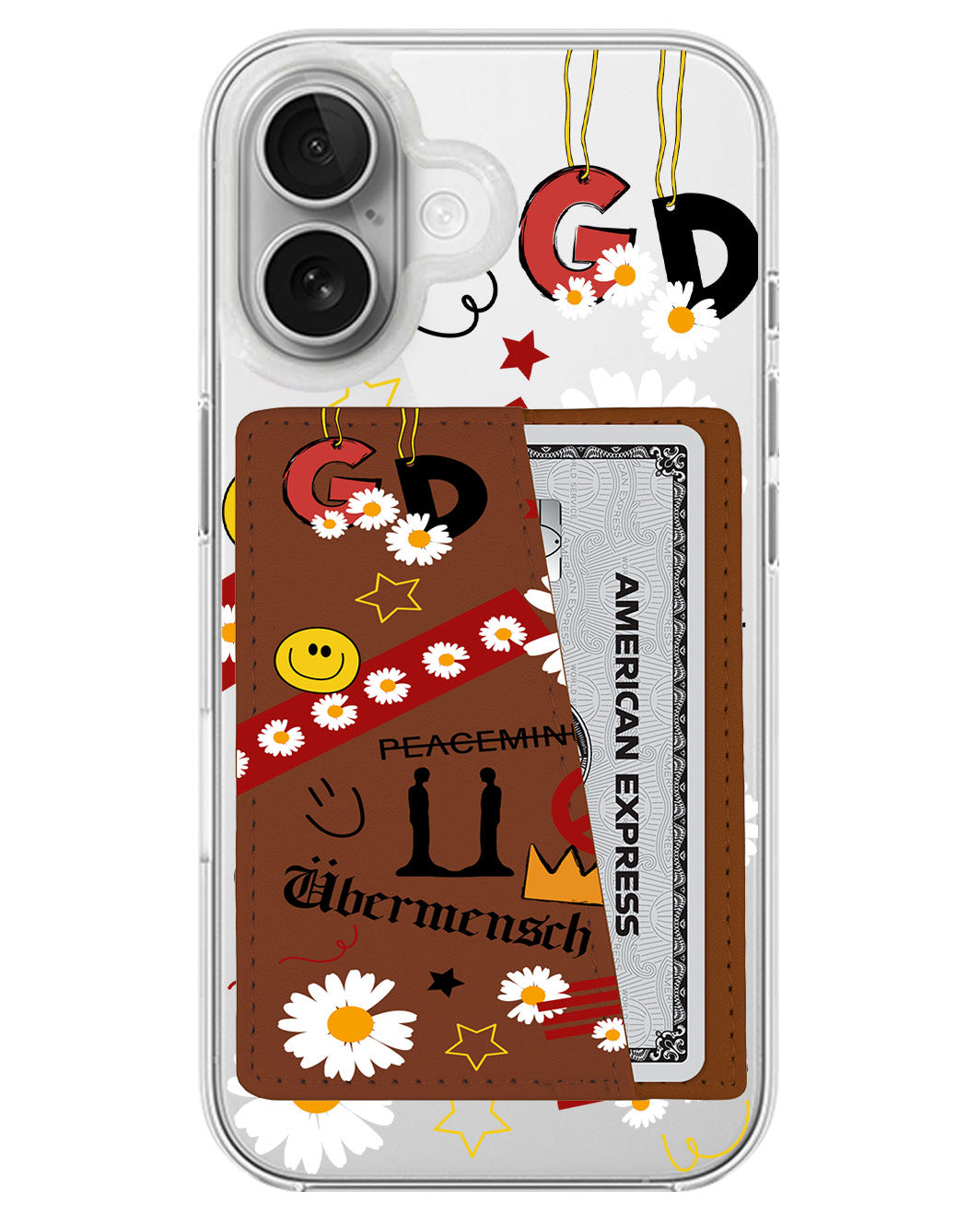 iPhone Leather Wallet Case - G-Dragon 2