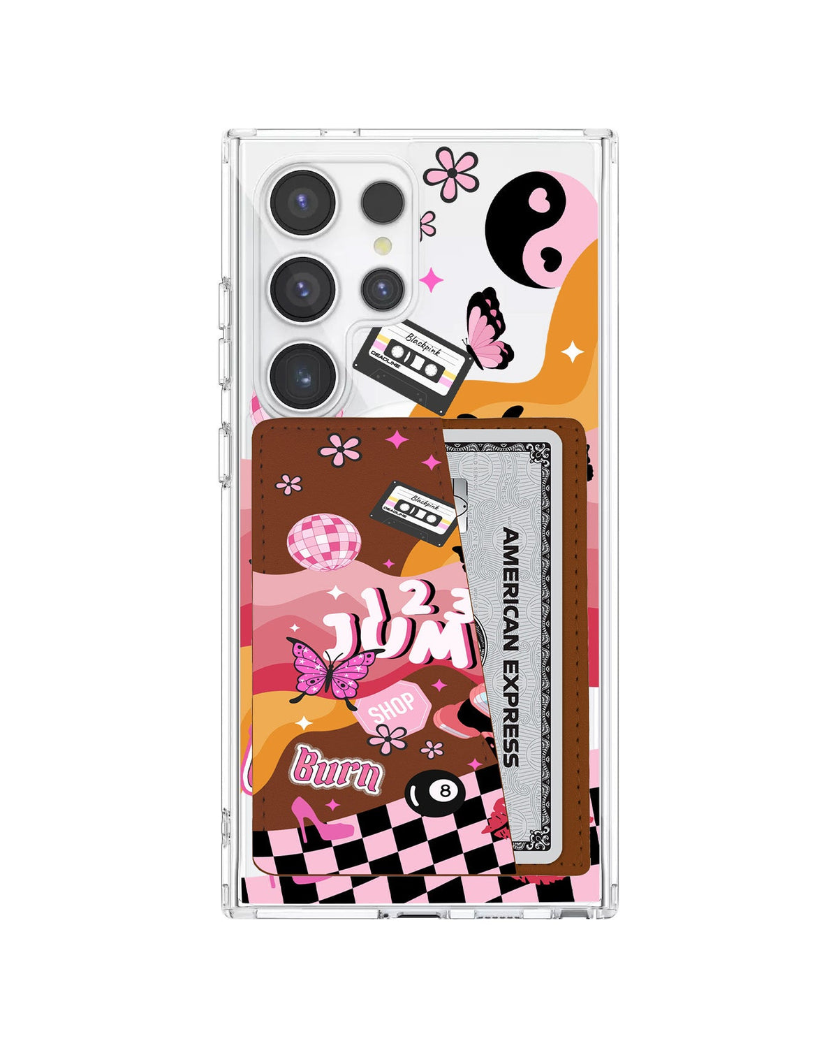 Android Leather Wallet Case - Blackpink 4