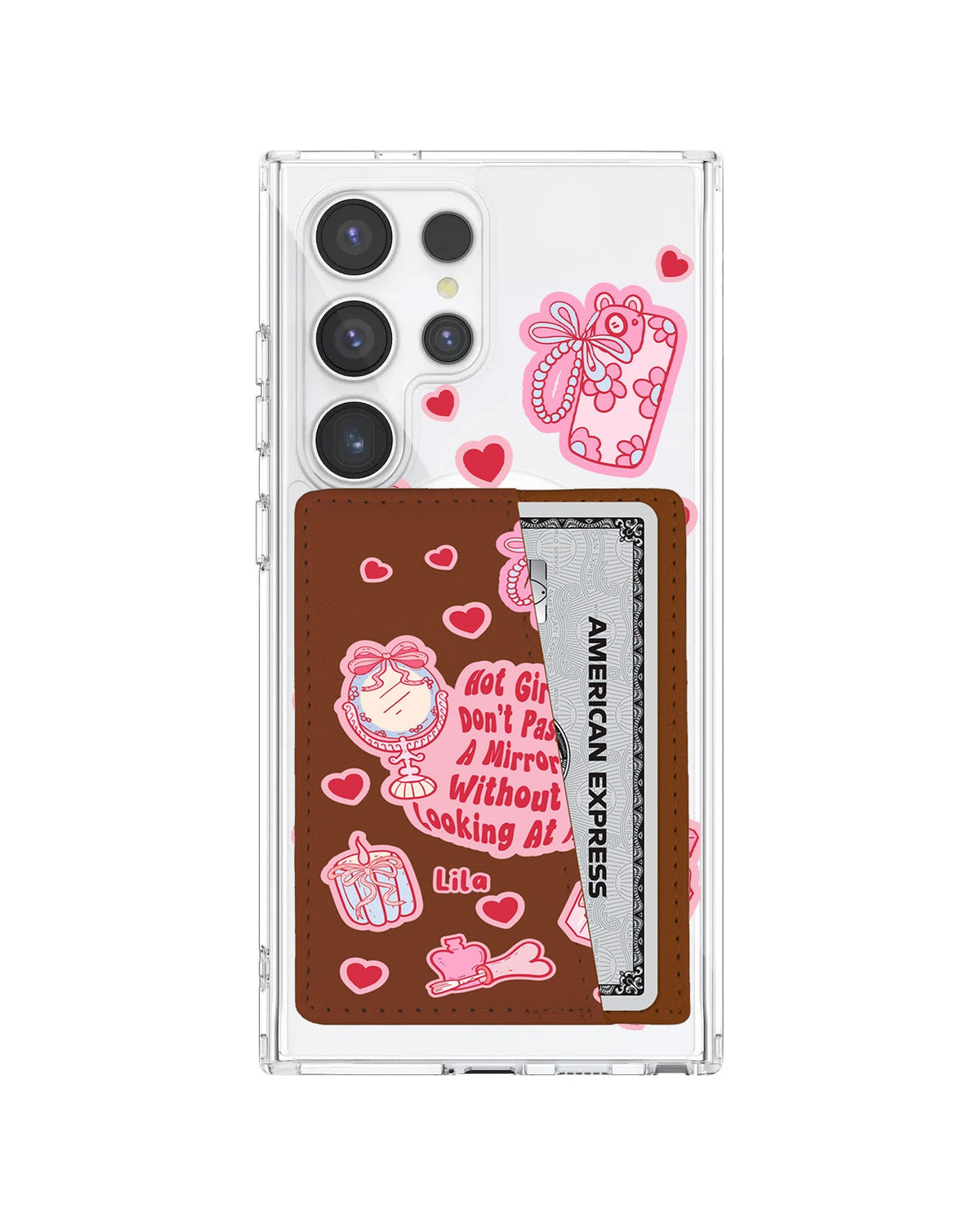 Android Leather Wallet Case - Self Confidence