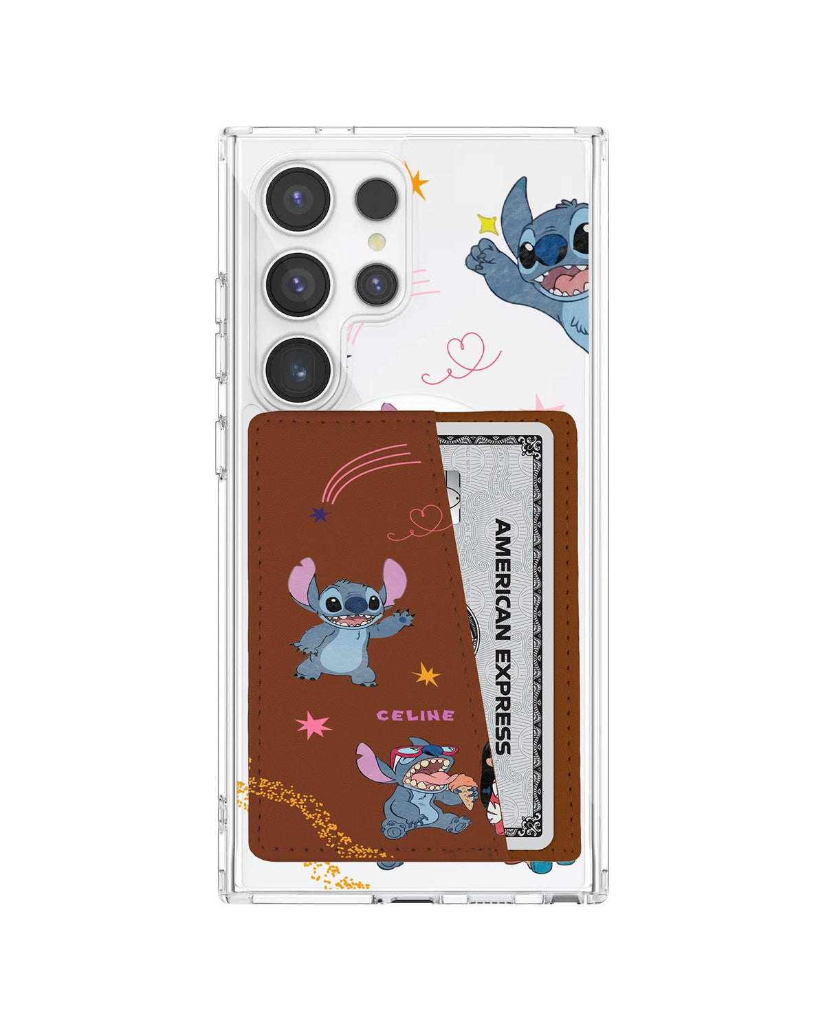 Android Leather Wallet Case - Stitch 2
