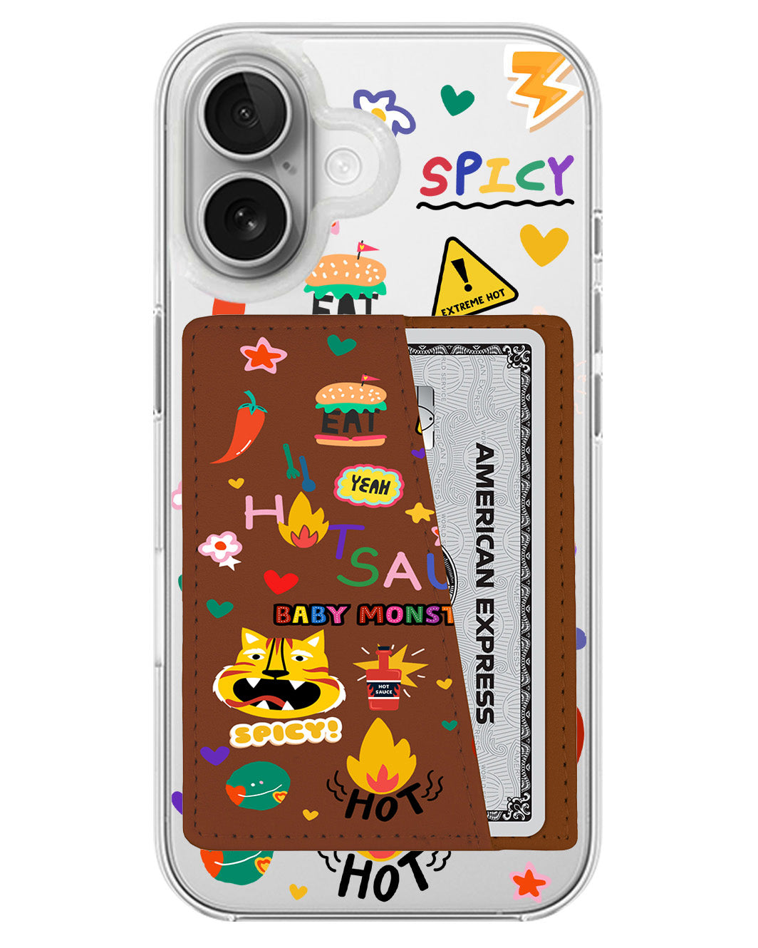 iPhone Leather Wallet Case - Babymon 3