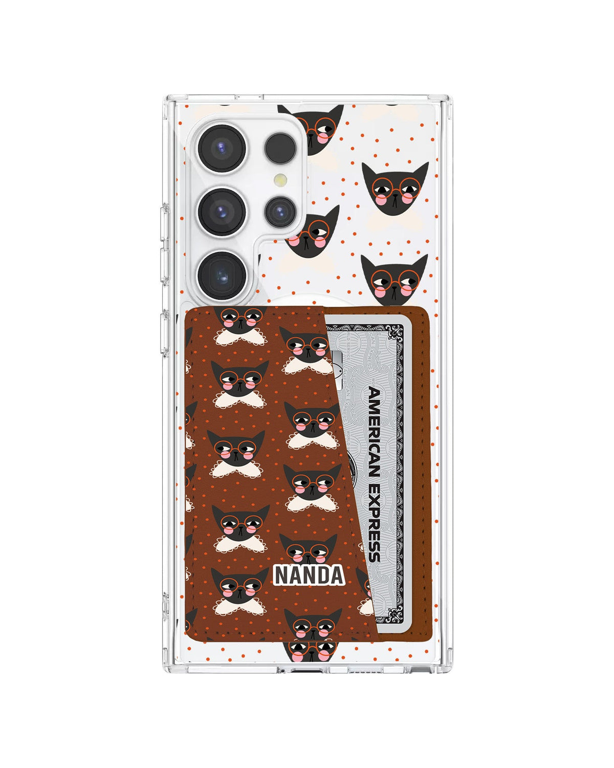 Android Leather Wallet Case - Little Friends