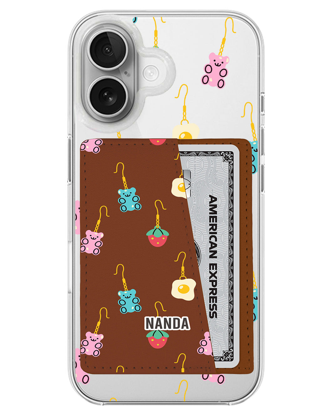 iPhone Leather Wallet Case - Cute Trinkets