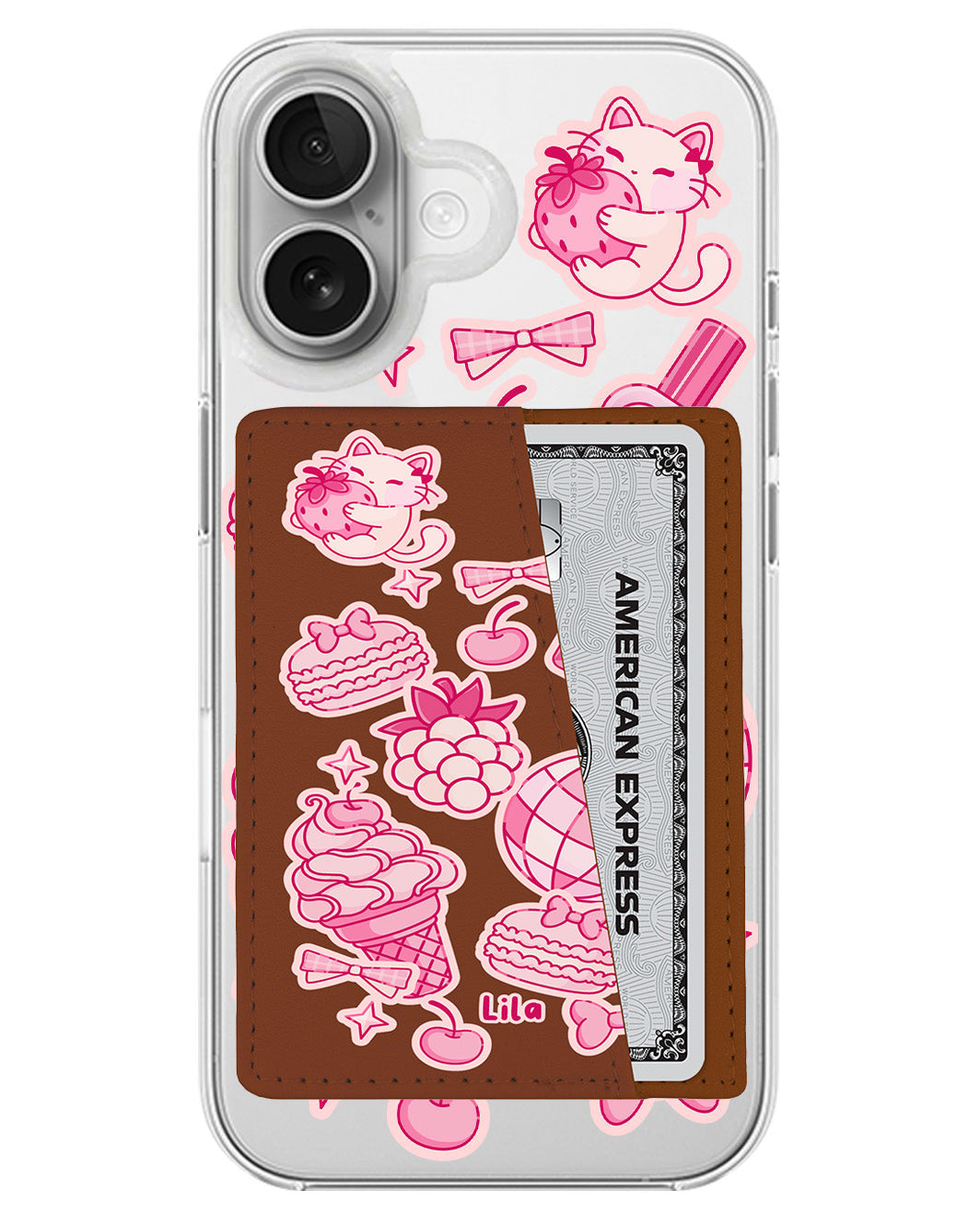 iPhone Leather Wallet Case - Bowtiful Life