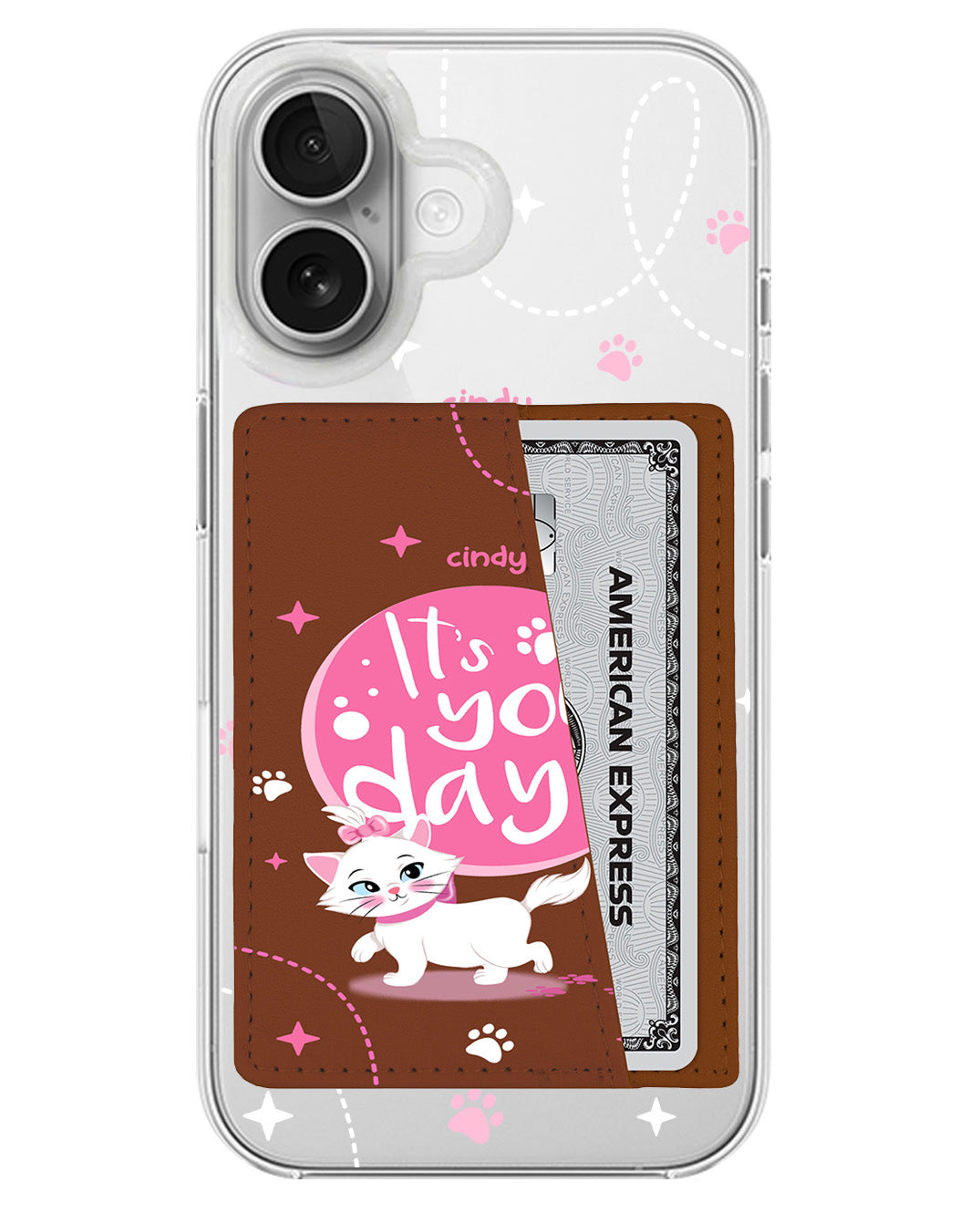 iPhone Leather Wallet Case - Its Marrie Day
