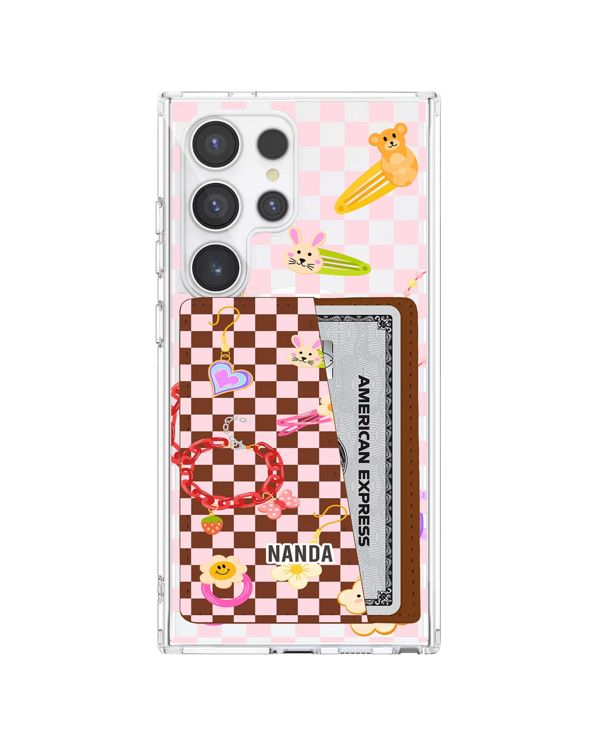 Android Leather Wallet Case - Sweet Trinkets