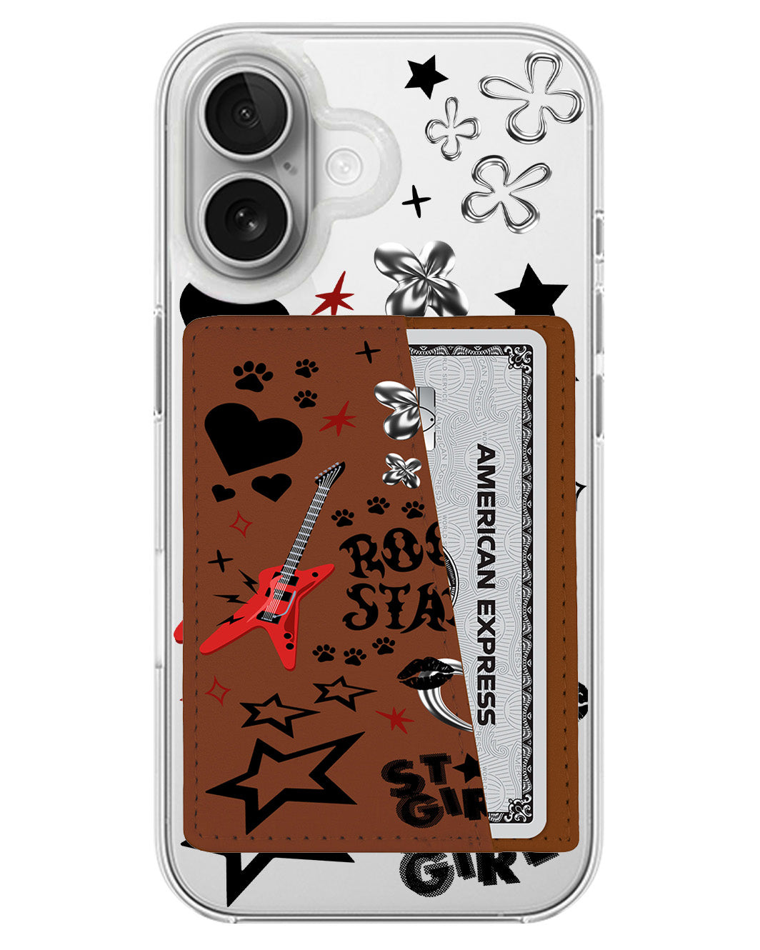 iPhone Leather Wallet Case - Lisa 1