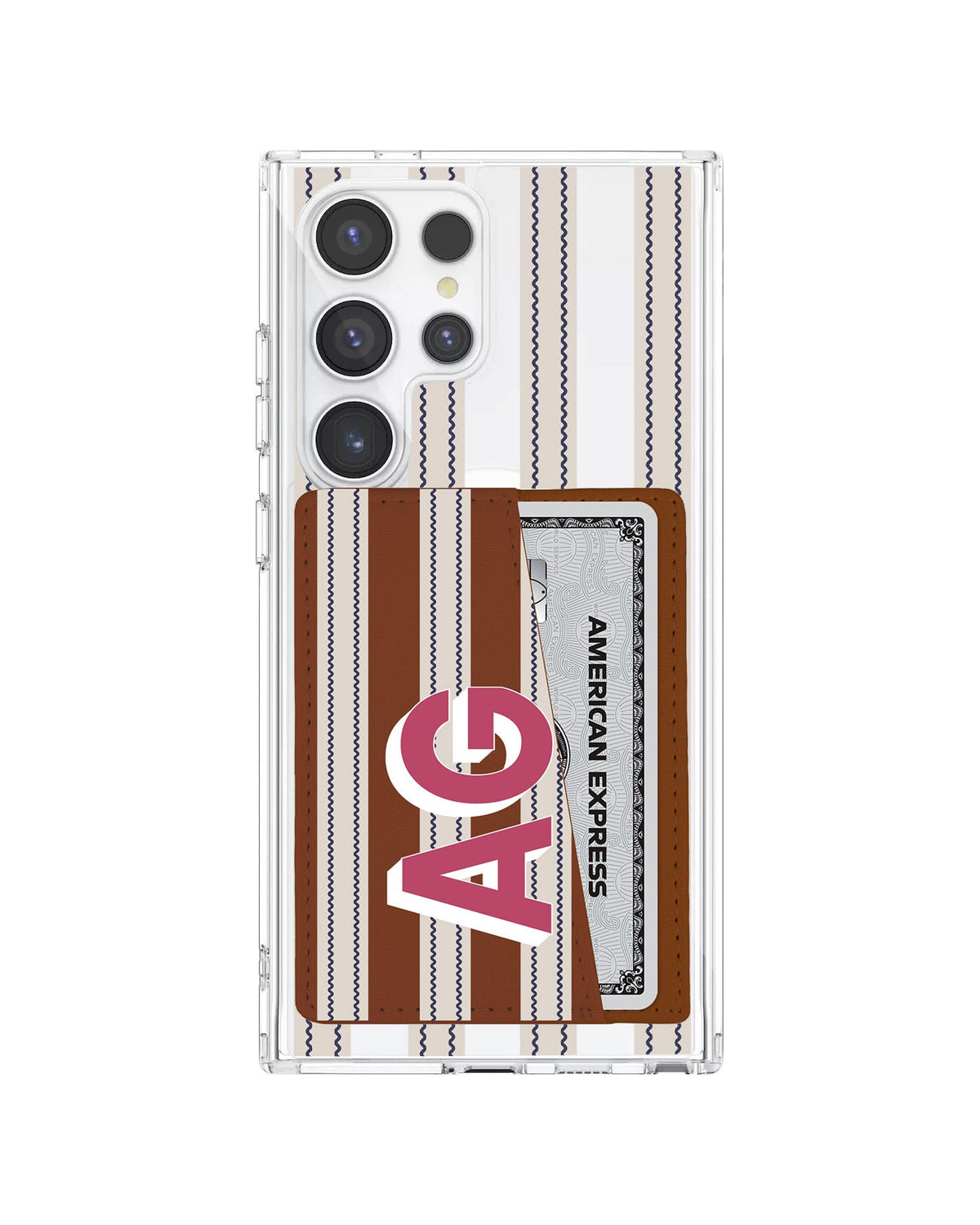 Android Leather Wallet Case - Coastal Classic