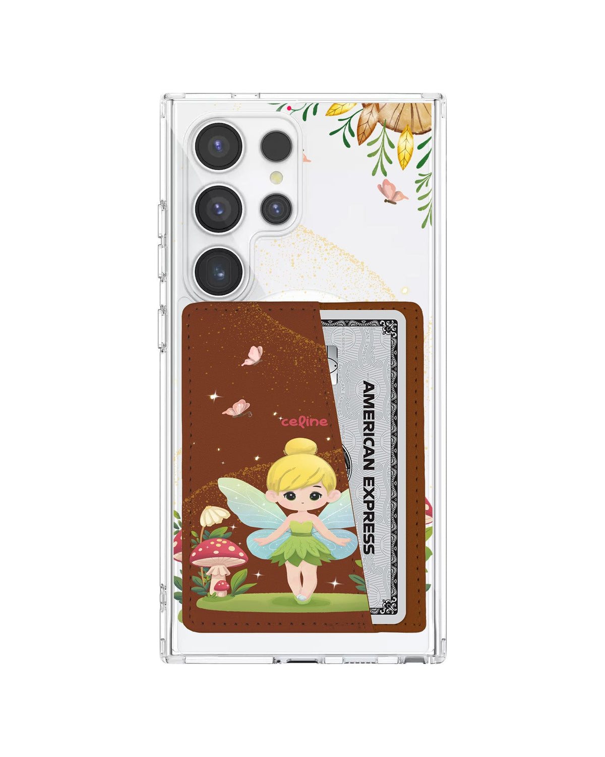 Android Leather Wallet Case - Fairy