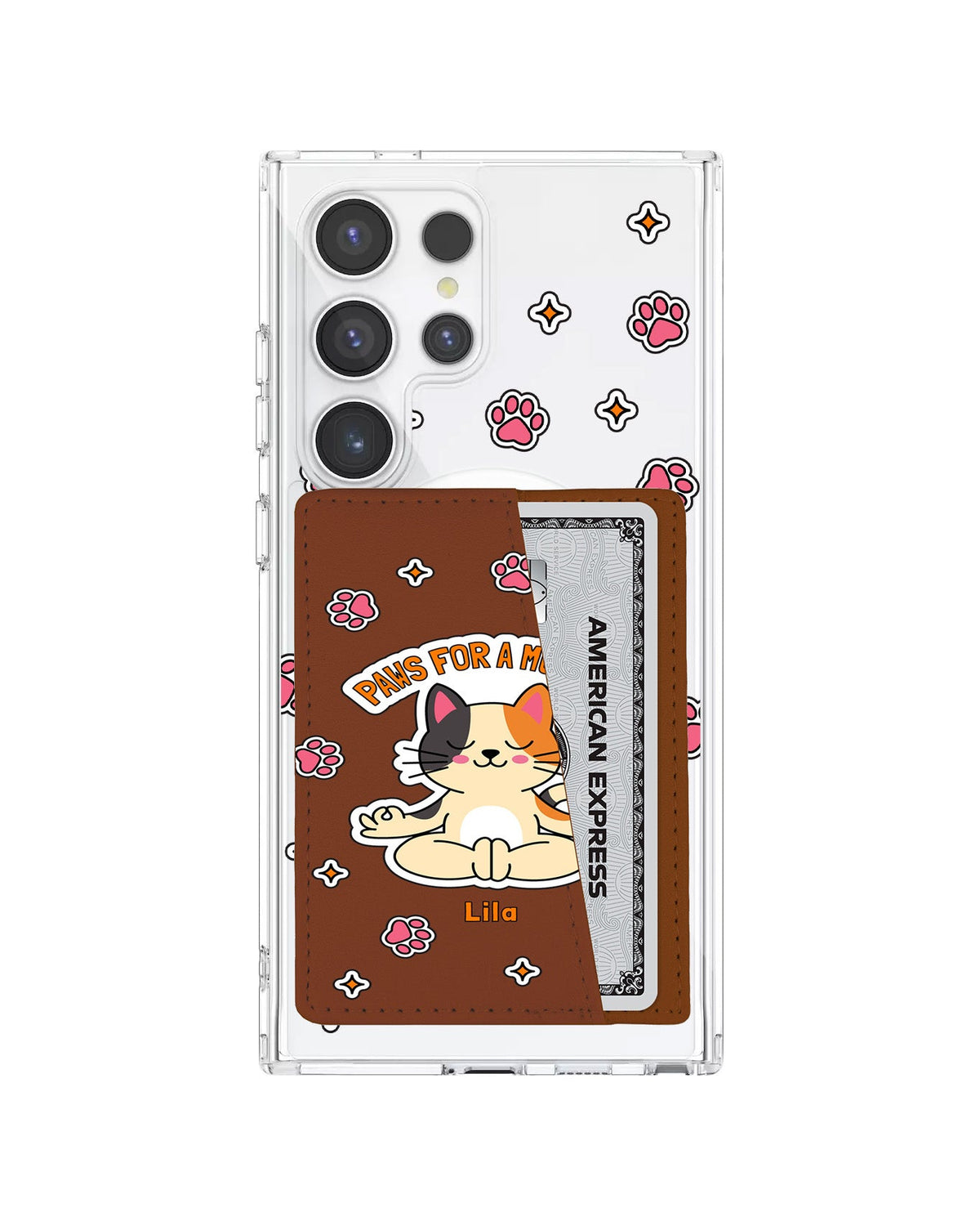 Android Leather Wallet Case - Zen & Purrs