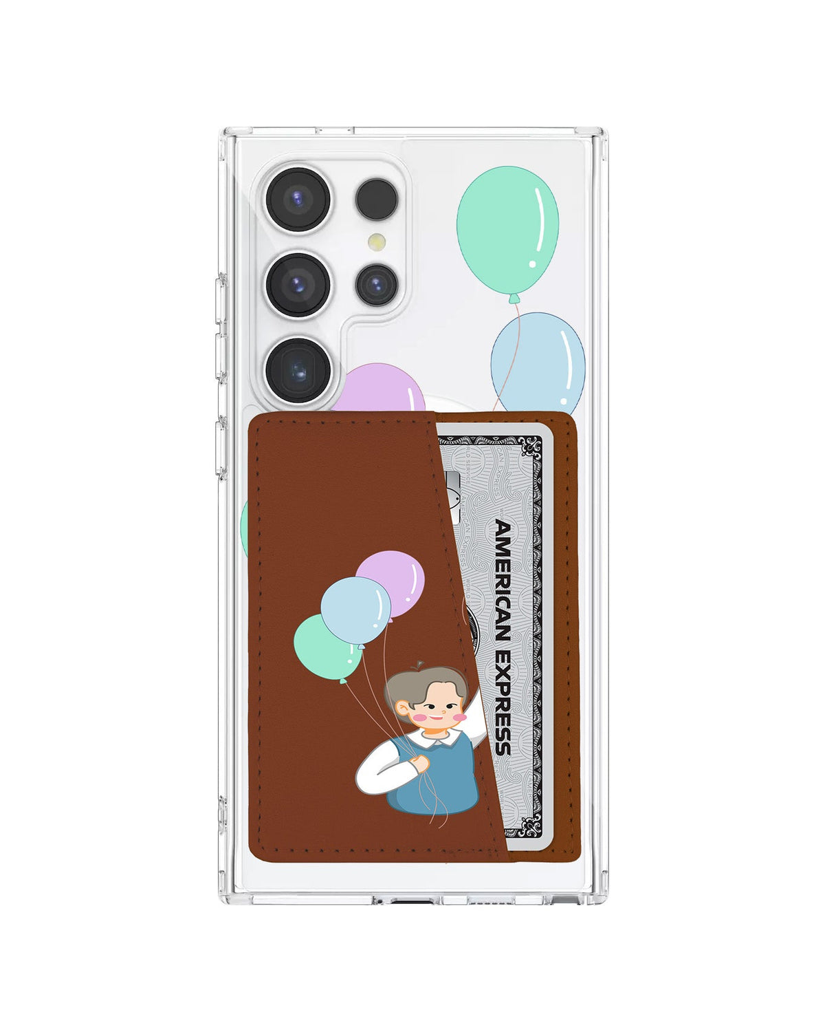 Android Leather Wallet Case - Ted