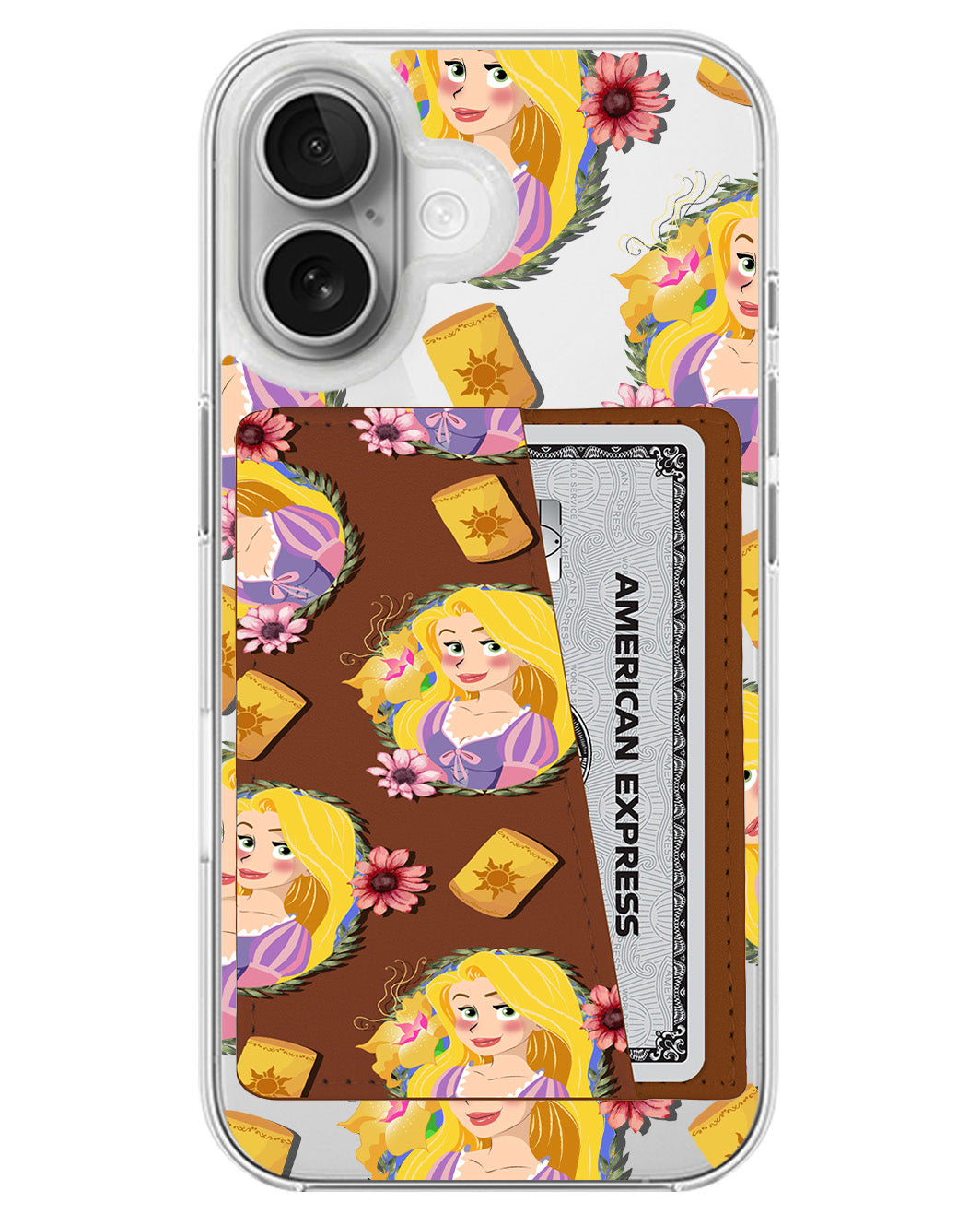 iPhone Leather Wallet Case - Rapunzel