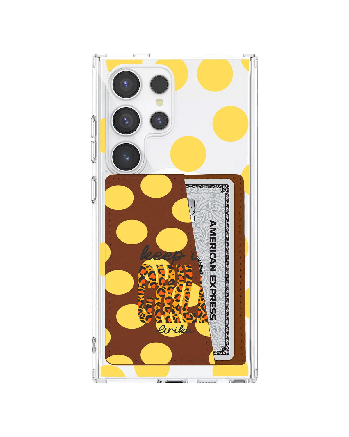 Android Leather Wallet Case - Keep It Chill