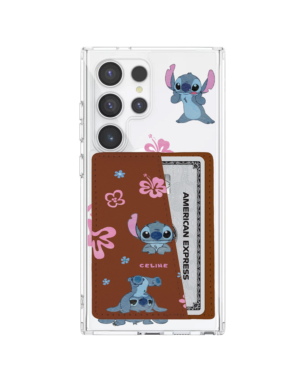 Android Leather Wallet Case - Stitch 1