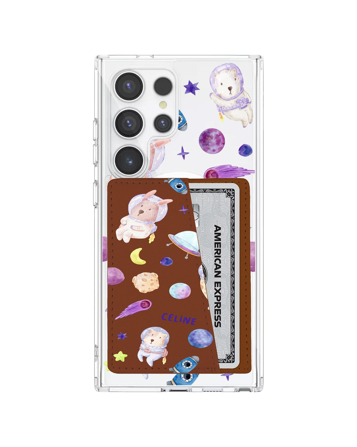 Android Leather Wallet Case - Animal Planet