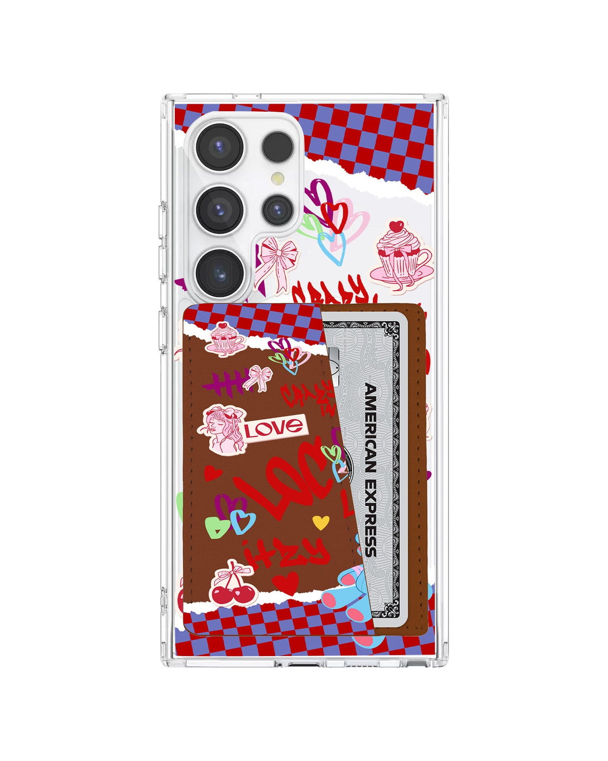 Android Leather Wallet Case - Itzy 1