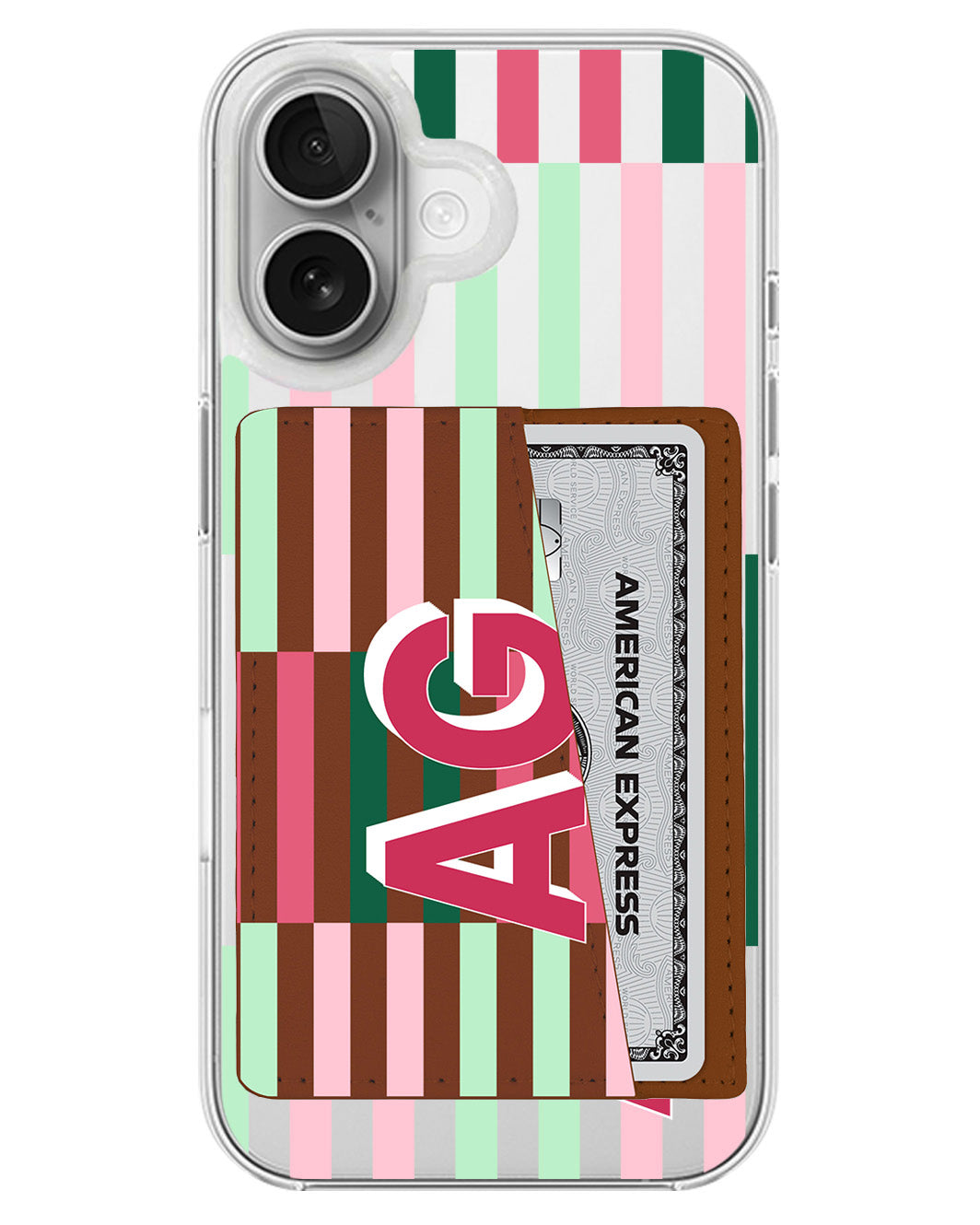 iPhone Leather Wallet Case - Watermelon Avenue