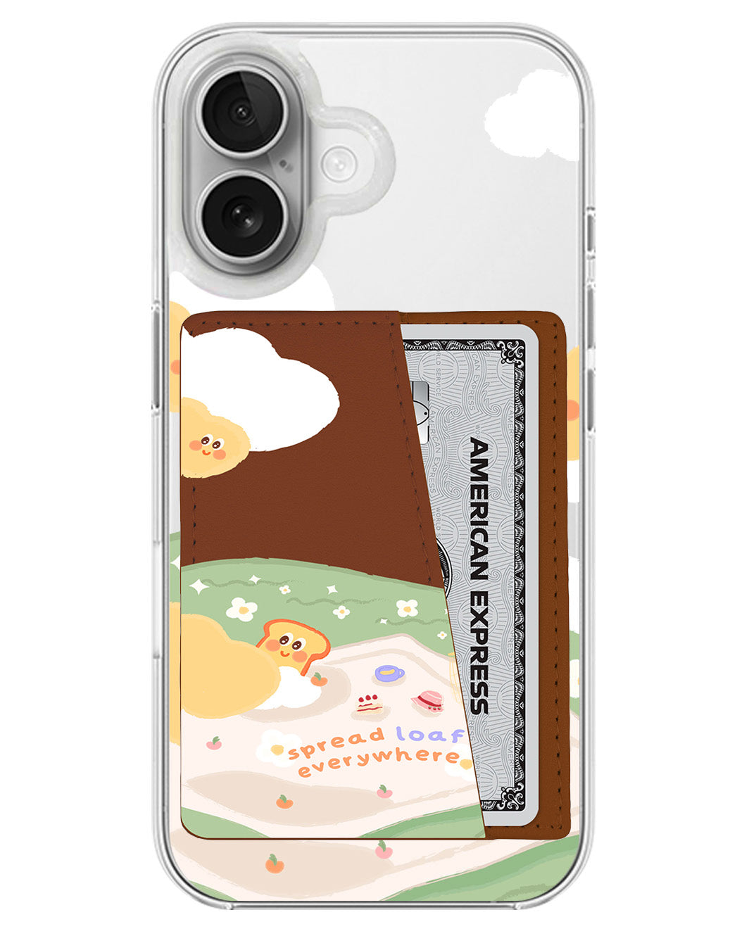iPhone Leather Wallet Case - Loaf Picnic