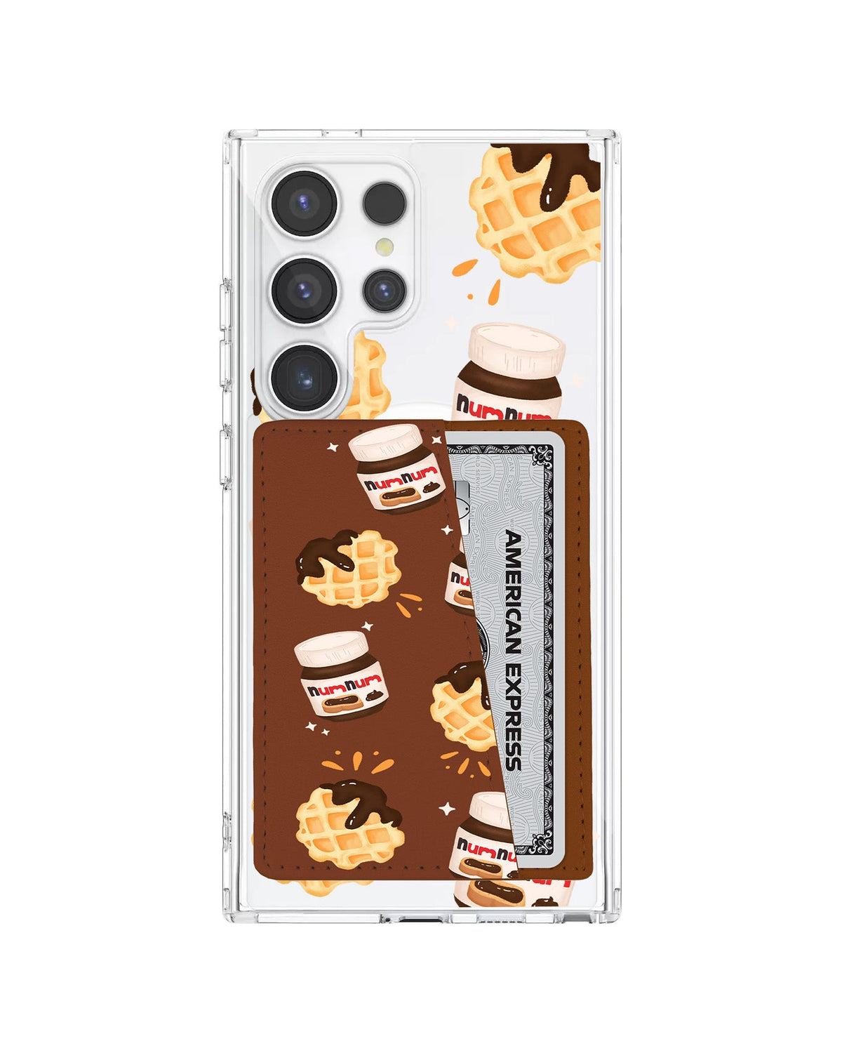 Android Leather Wallet Case - Num Num
