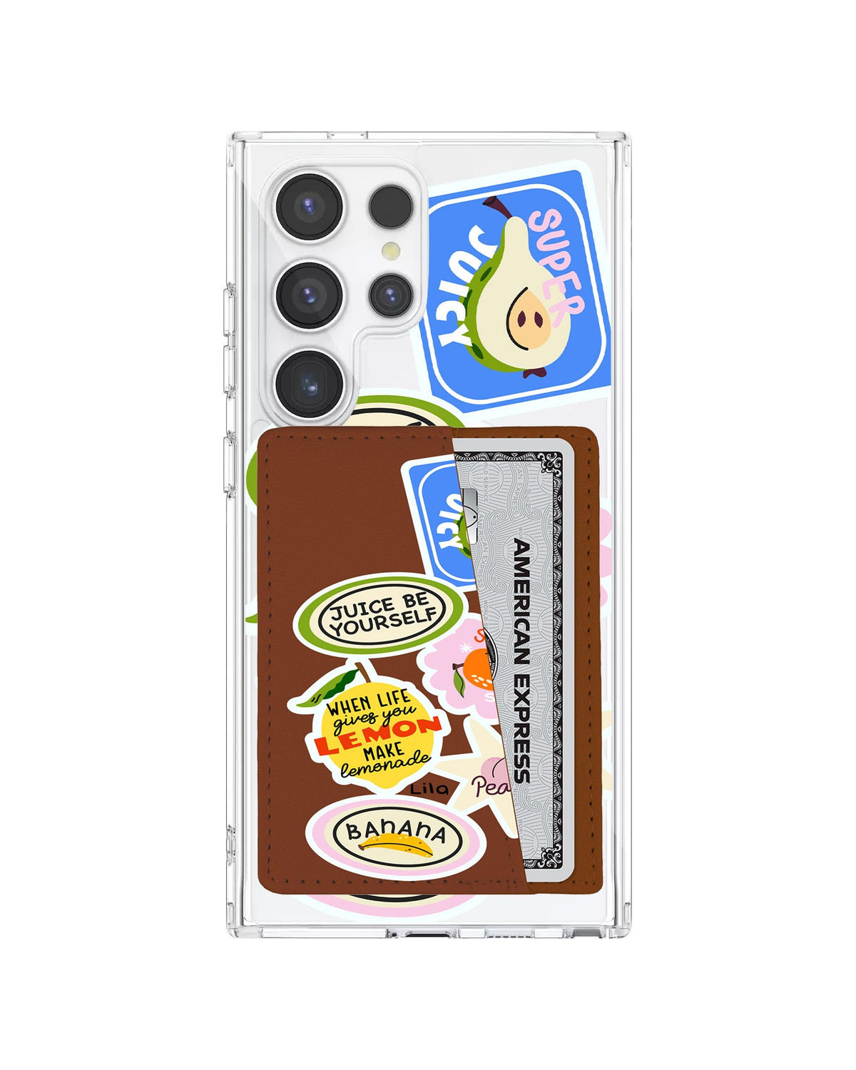 Android Leather Wallet Case - Juice Be Yourself