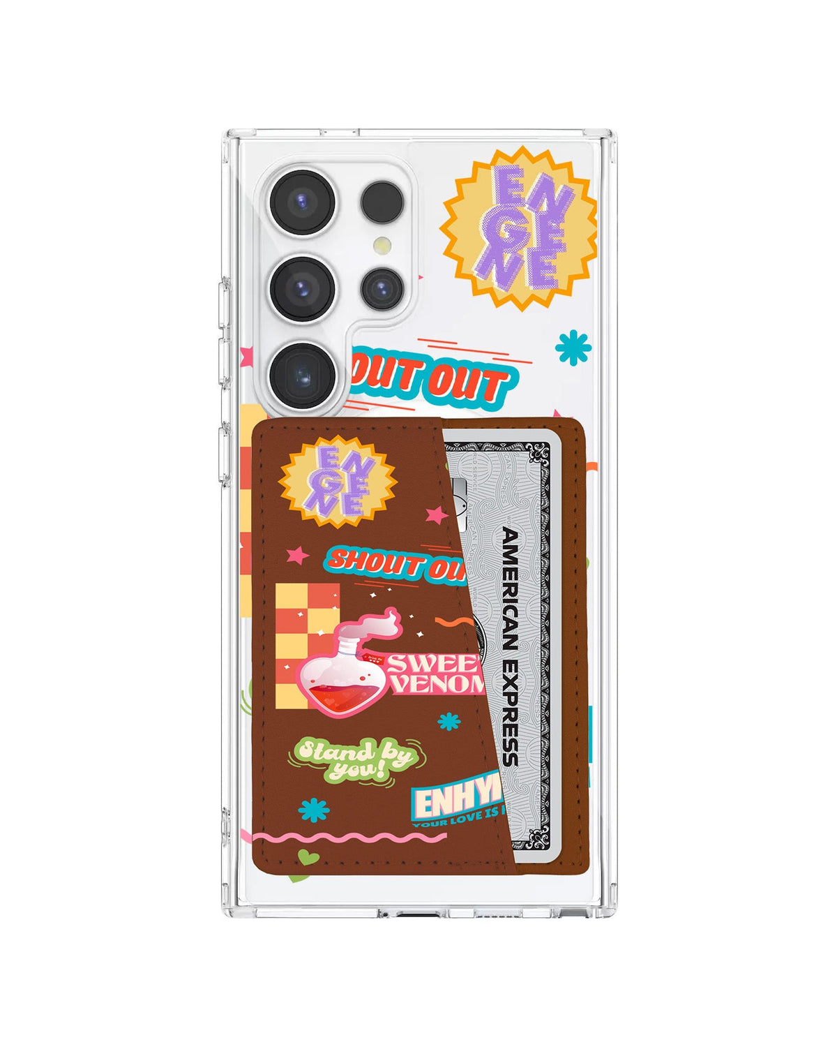 Android Leather Wallet Case - Enhypen 1