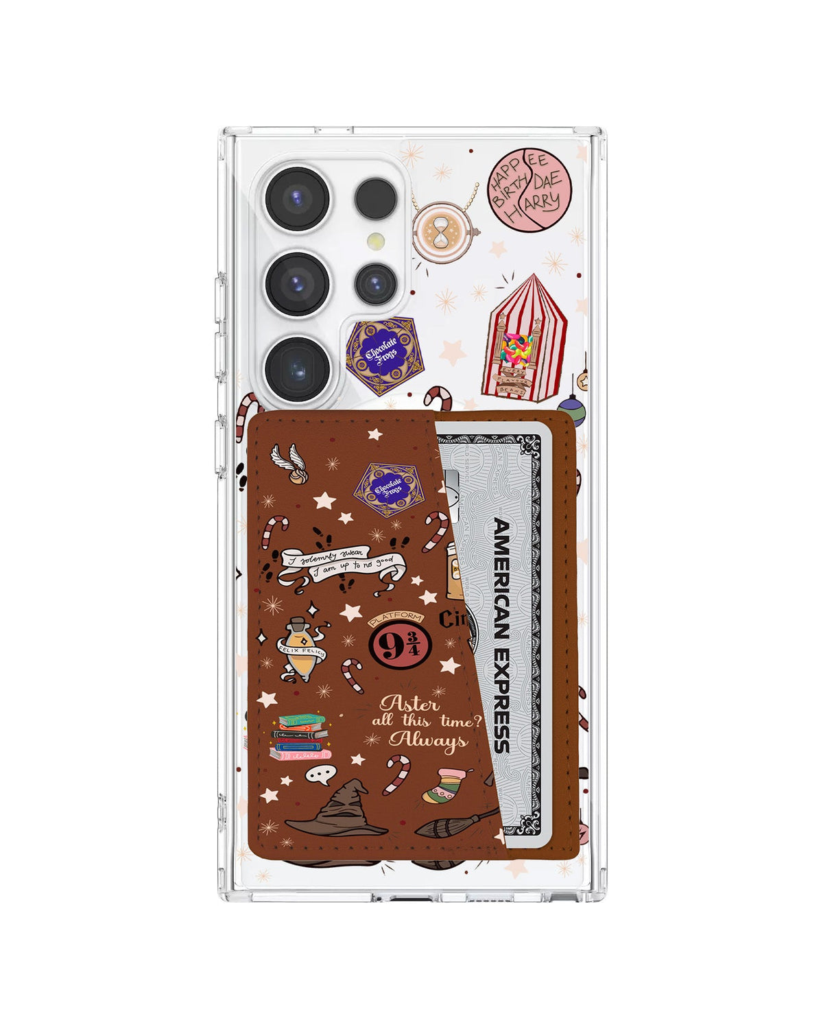 Android Leather Wallet Case - Magic Potter