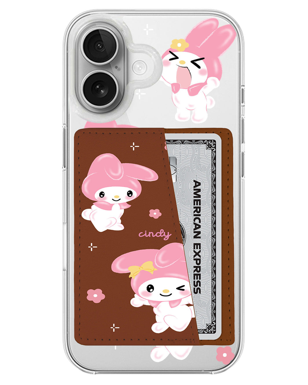 iPhone Leather Wallet Case - My Melody 2