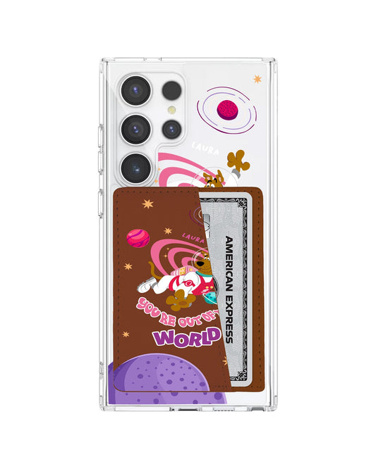 Android Leather Wallet Case - Scooby Out Of World