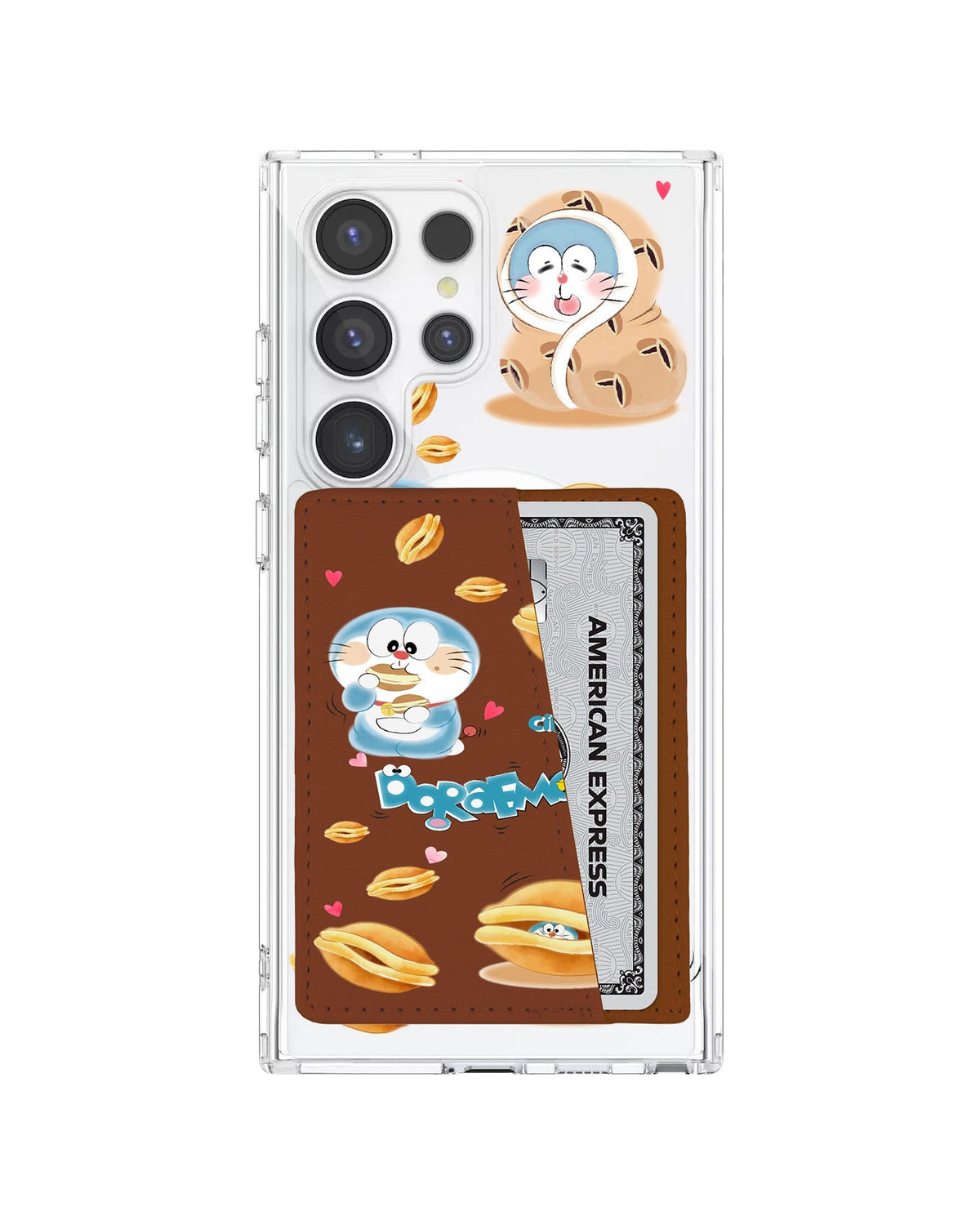 Android Leather Wallet Case - Doradora Love