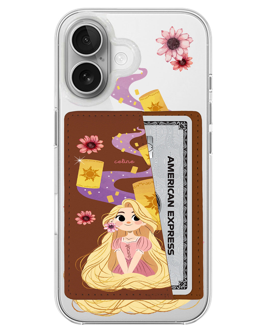 iPhone Leather Wallet Case - Rapunzel 1