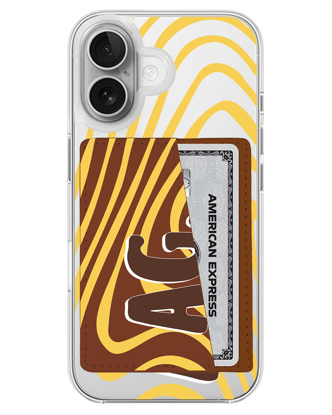 iPhone Leather Wallet Case - Golden Hour