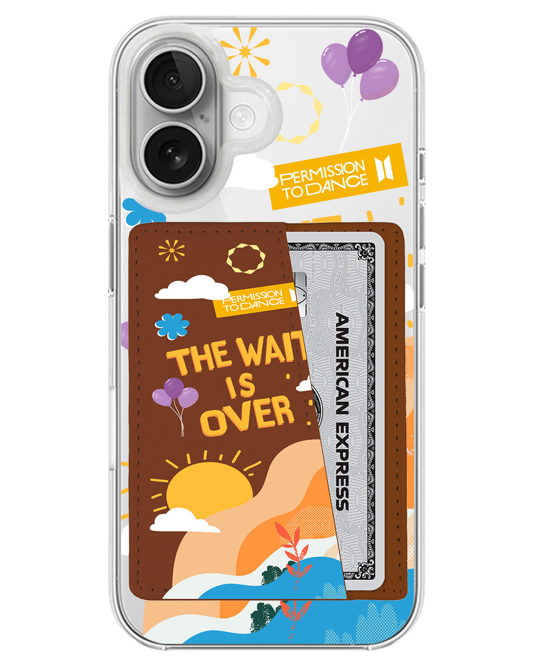 iPhone Leather Wallet Case - BTS 2