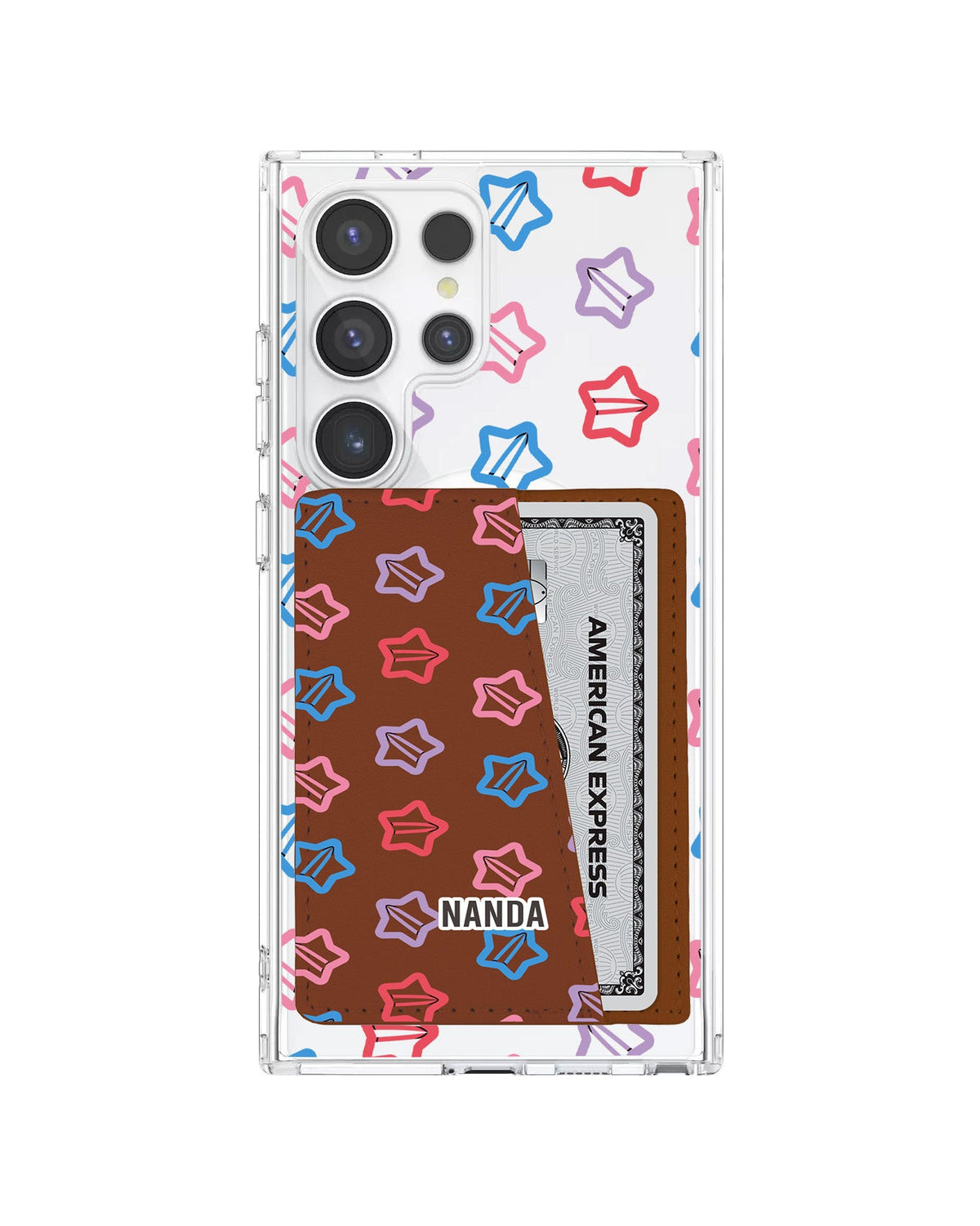 Android Leather Wallet Case - Twinkle Clips