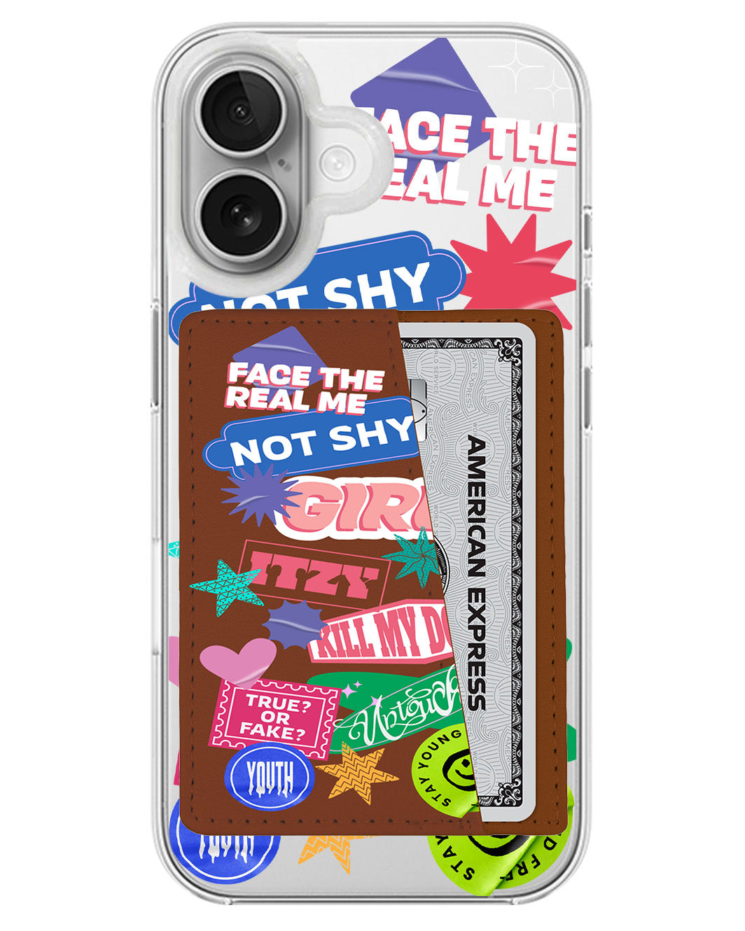 iPhone Leather Wallet Case - Itzy 2