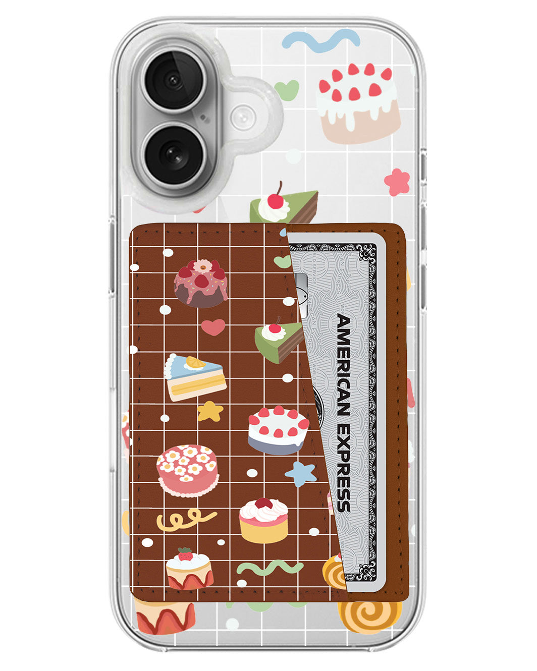 iPhone Leather Wallet Case - Korean Cake