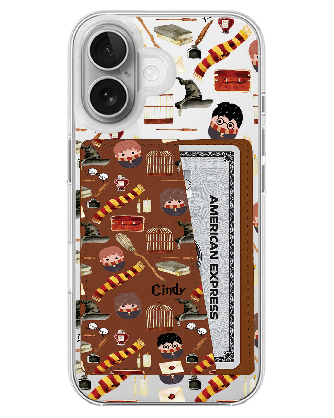iPhone Leather Wallet Case - Harry Potter Stuff